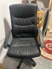 Black Talk Back Office Chair