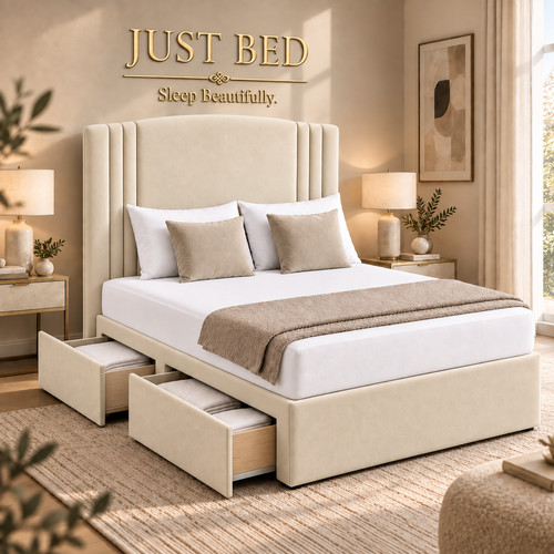 Luxury divan bed set with - divan,