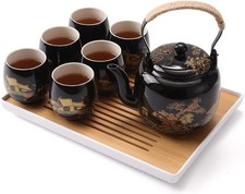 Dujust Japanese Tea Set –