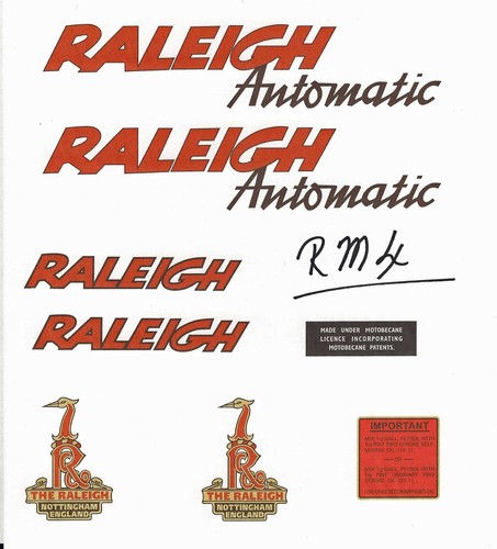 Raleigh automatic mki rm4 set - raleigh,