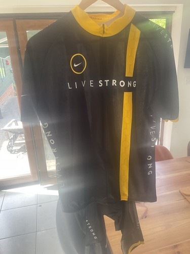 Nike livestrong top and bib - nike,