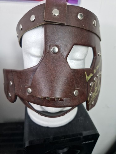 Mankind mask autographed - autographed,