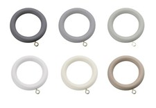 Wood curtain rings 28mm pole - rings,,