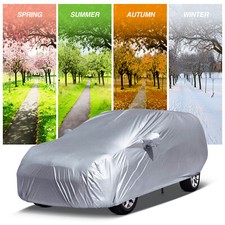 XL Large Car Cover All Weather Protection Outdoor UV Resistant Cover new uk