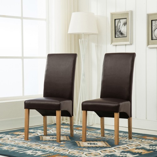 Set faux leather dining - of,