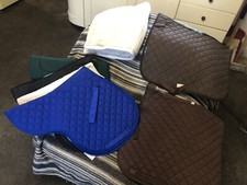 Job Lot Of 7 Pony Size Numnahs Polypad Griffin Roma Derby House Legacy Good Codn