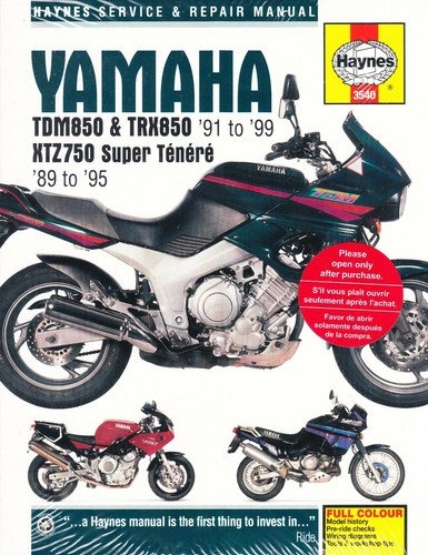 1989 1995 yamaha tdm850 - tdm850, trx850