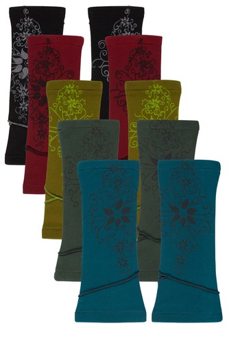 Swirly printed cotton - , wrist