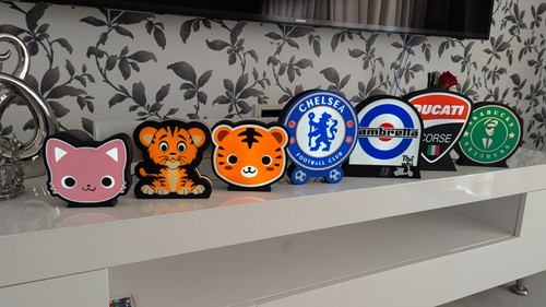 Led light boxes - boxes, (various)