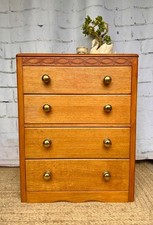Harris Lebus Golden Oak Chest