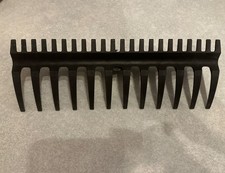 Garden Rake Head Heavy-Duty for Leaves, Soil, Gravel, Garden & Lawn Reversible 