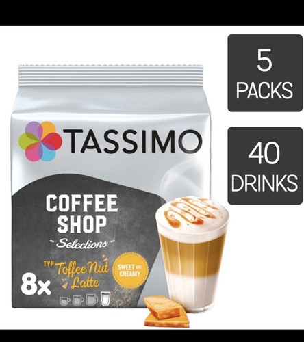 Packs tassimo toffee nut - 5,