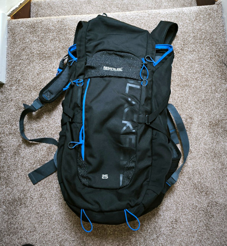 Regatta 25l black blue - , black/blue