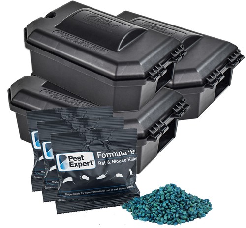 Rat bait box poison killer - bait, kit