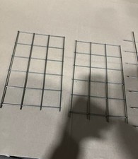 3 X Stainless Steel Welded Wire Mesh 50mm X 50mm x2.5mm Panel. 350mm X 200mm