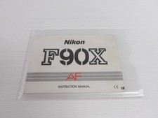 Nikon F90X AF Instruction