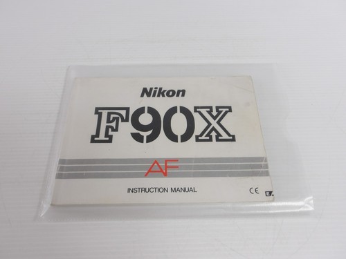 Nikon f90x instruction - nikon,