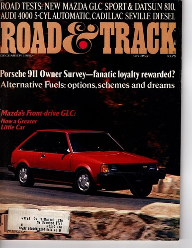 Road track magazine december - magazine,