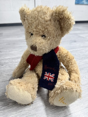 Vintage harrods bear tan plush - harrods,