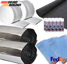 VW T5 T6 CAMPER VAN SOUND DEADENING & INSULATION KIT & FREE CARPET LINING