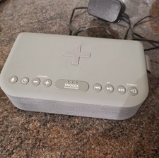 Bedside Dual Alarm Clock QI Wireless Charging  FM Radio USB Charging Port