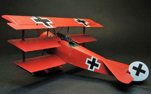 Scale red baron fokker - 1:34,