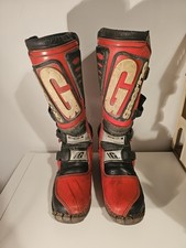 GAERNE S.G.1 Red & Black Leather Touring Boot UK8 EU 41. 