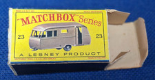 Matchbox Lesney Series No. 23 - Caravan Trailer - ORIGINAL EMPTY BOX ONLY