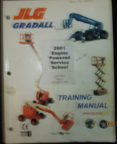 Jlg gradall boom lift manlift - gradall,
