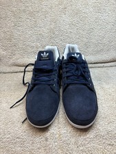 Mens Old School Adidas The 3 Stripes Trainers Size 8 (2014)