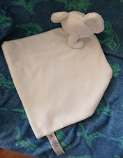 George Cream Elephant Comfort Blanket Baby Comforter Soft Toy