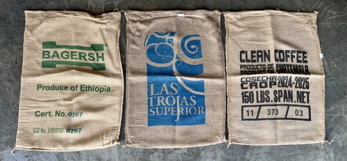 Assorted burlap jute coffee - burlap,