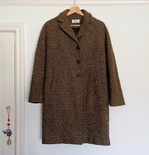 Toast Brown & Black Tweed Wool