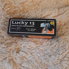 Lucky 13 bass blues harmonica in D by East Top