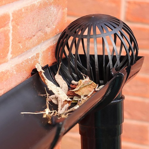 Drainpipe guard gutter leaf - 4x,