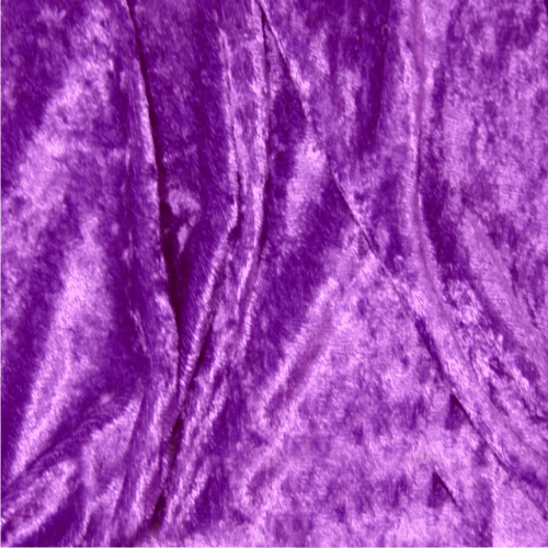 Crushed velvet panne fabric - crushed,