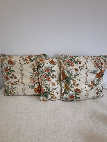 Vintage floral cushions - vintage,