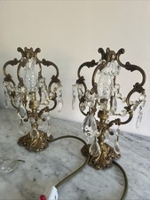 2 Antique Brass French