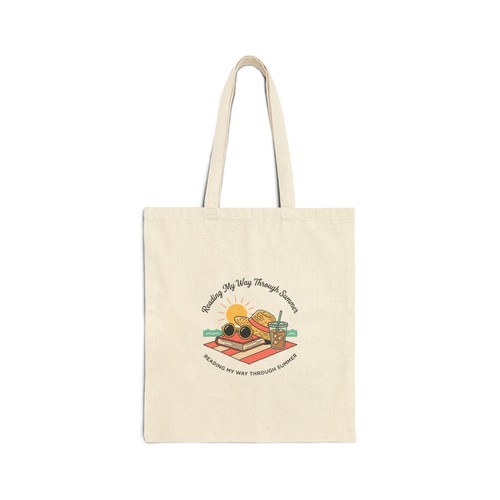 Cotton canvas tote bag - canvas,