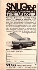 SNUGTOP Tonneau Cover Vintage