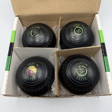 Taylor Elite Lawn Bowls Size 3 Medium - Set of 4