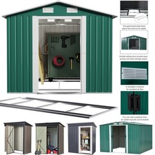 New Metal Garden Shed 6 X 4, 8