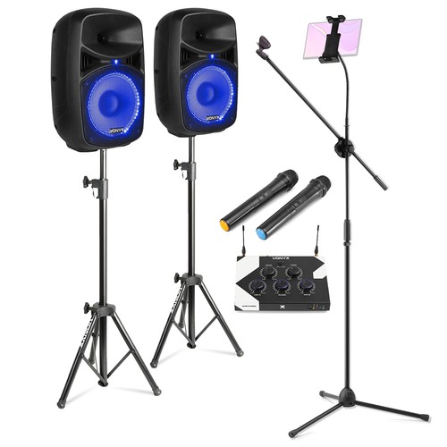 Home karaoke system with vonyx - with,