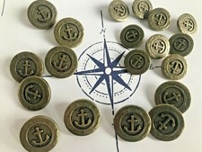 10 Vintage French Anchor