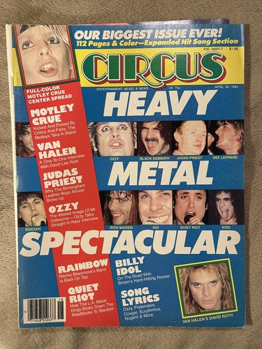 Vintage circus magazine april - vintage,
