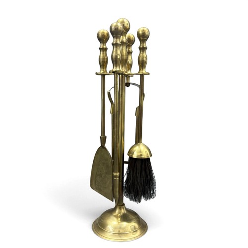 Brass fireside companion - fireside, set