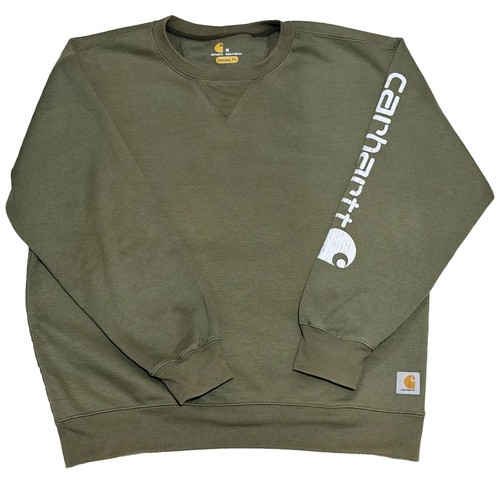 Carhartt sleeve logo crewneck - carhartt,