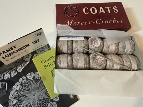 Vintage p coats mercer - j,