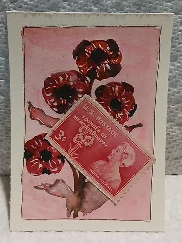 Postal whimsy ooak aceo - ooak,