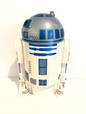 2005 R2-D2 Robot Droid Plastic Cookie Jar Star Wars Revenge of the Sith Kelloggs